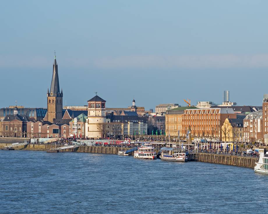 SRH_FS_Standort_Düsseldorf Panoramablick auf Düsseldorf